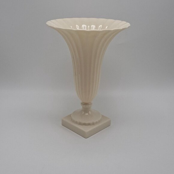 Lenox Fluted Trumpet Vase Regal Collection Vintage 1960s - Picture 4 of 12